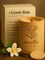 Wood Wick Candles That Crackle - Natural Bamboo Jar Vanilla Candle, Candles for Home Scented, 100% Soy Wax, 60-Hour Burn, Plant-Based Fragrance